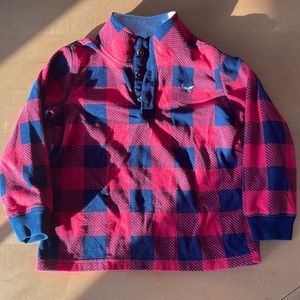Carter’s Fleece Red/Black Buffalo Plaid- 5T